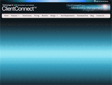 Tablet Screenshot of clientconnectsoftware.com.au
